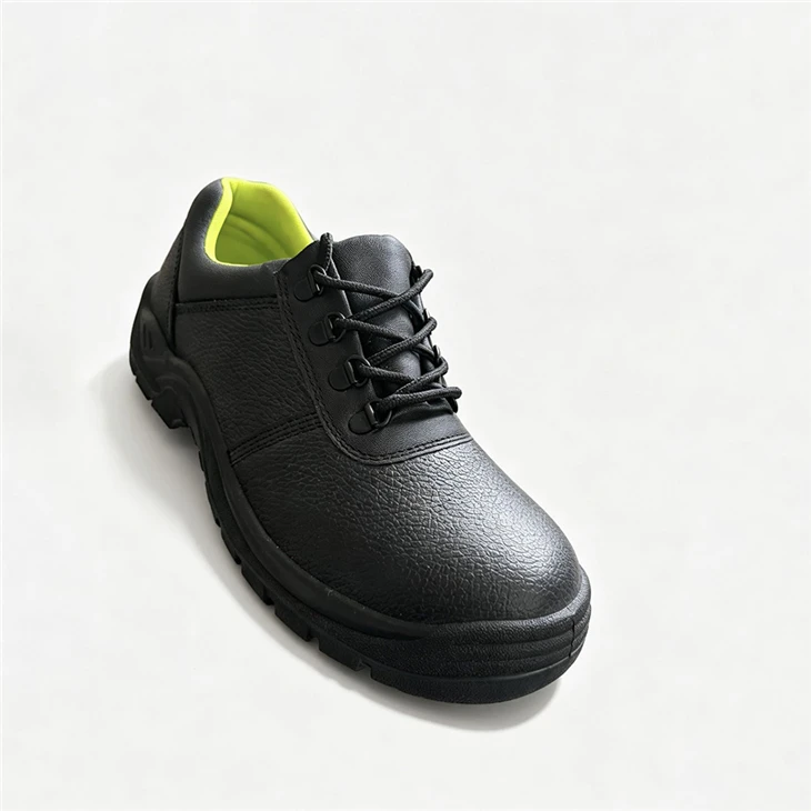 Waterproof Leather Safety Shoes With PU Injection Sole
