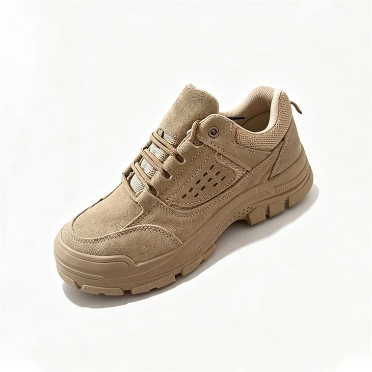 Anti-Smashing Safety Trainers Rubber Toe Guard Work Footwear For Men