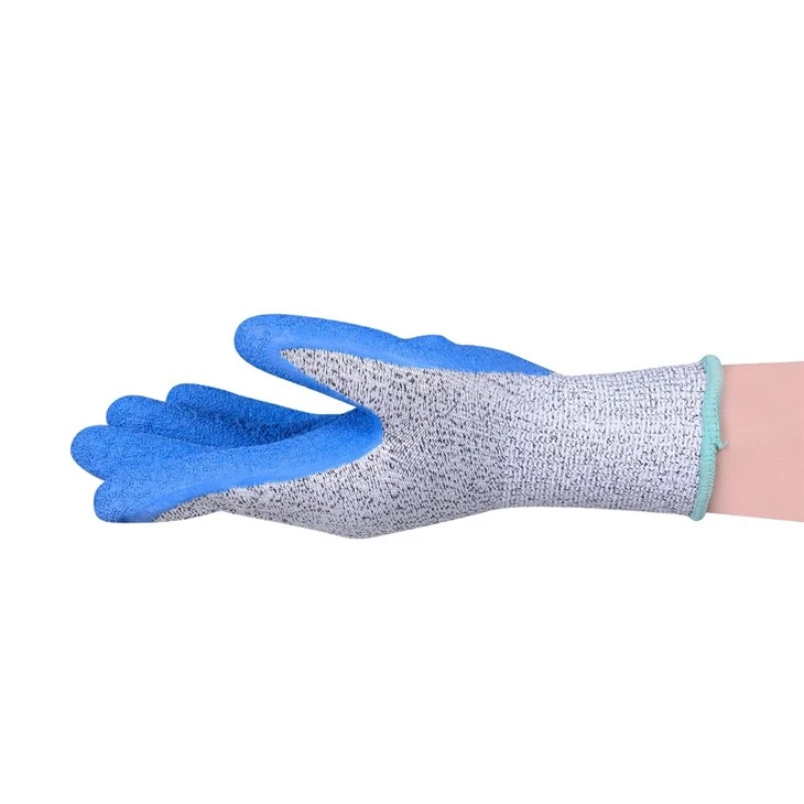 Blade Shield Padded Cushioned Reinforced Nimble Gloves in Blue