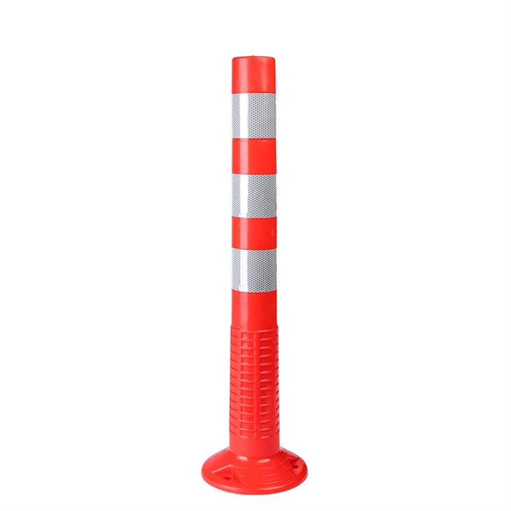 Durability 3Pce 5.5Cm Reflective Galvanized Bollard