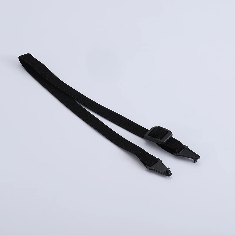 Adjustable elastic headband strap with quick-release clips for TSF2026 safety goggles - replacement accessory for converting temple-style to goggle configuration Adjustable elastic headband strap with quick-release clips for TSF2026 safety goggles - replacement accessory for converting temple-style to goggle configuration