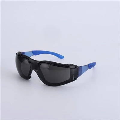 Foam Sealed Dual Wear Safety Glasses Interchangeable Temple And Strap