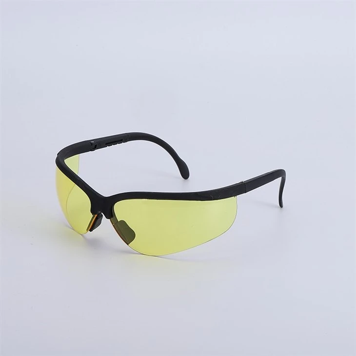 Adjustable Touch Safety Glasses Adjustable Ratchet Hinge Multi Lens Colors