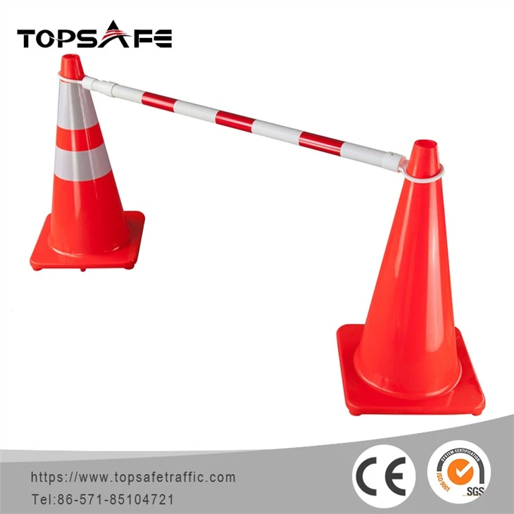 Extendable Road Traffic Cone Connecting Bar