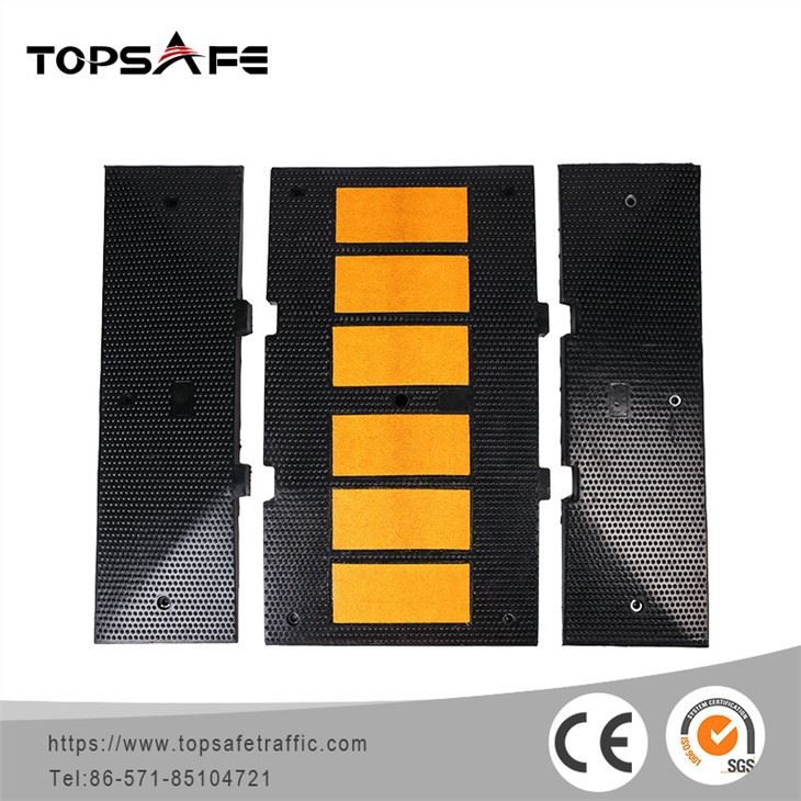 Road Safety Traffic Safe Product High Strength Rubber Speed Hump